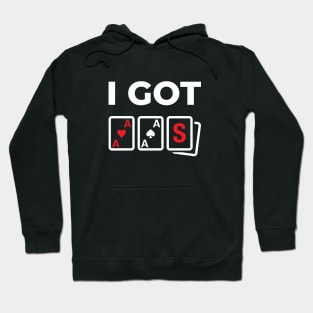 I Got Aces - Dark Hoodie